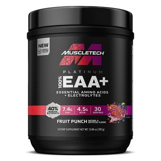 Muscletech Health 白金 EAA+ 水果賓治, 1個, 393g