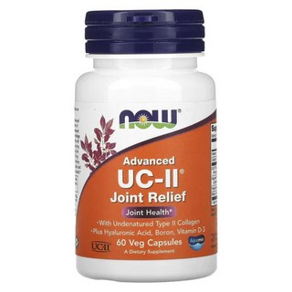 NOW Foods UC-II 非變性第二型膠原蛋白膠囊, 60顆, 1罐