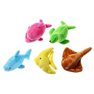 펫모닝 물고기 시리즈 애견장난감, 3개