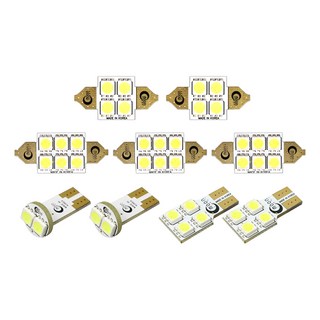 문라이트 현대자동차 LED실내등 풀세트 싼타페CM 더스타일 2010~2011, 혼합 색상, 1세트