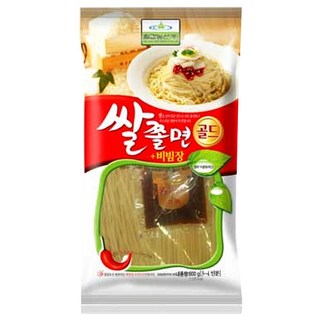 칠갑농산 골드 쌀쫄면과 비빔장 세트, 600g, 1개