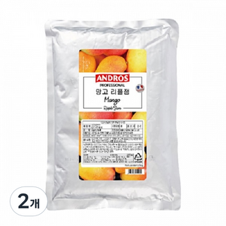 앤드로스 망고 리플잼, 1kg, 2개