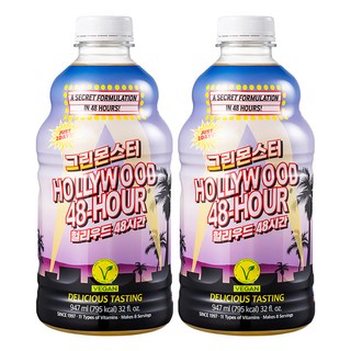 그린몬스터 헐리우드 48시간 클렌즈주스, 947ml, 2개
