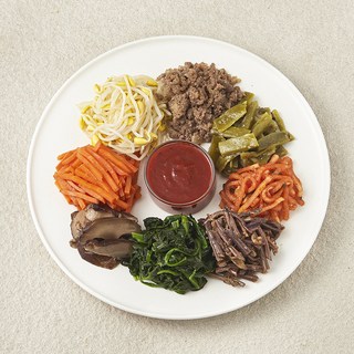 남도애꽃 풍성한 비빔밥세트, 350g, 1팩