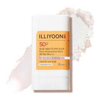 일리윤 데일리 무기자차 선스틱 SPF50+ PA++++, 20g, 1개