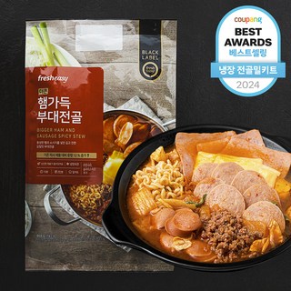 프레시지 더큰 햄가득 부대전골 밀키트 2인분, 868g, 1개