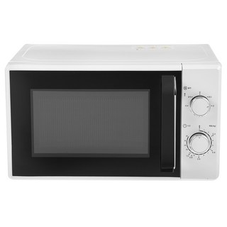 홈플래닛 전자레인지 다이얼식 20L, M20KE/화이트(블랙 핸들)