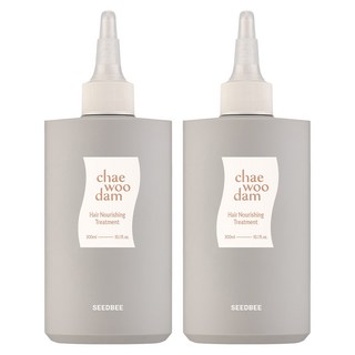 씨드비 채우담 모발 영양 트리트먼트, 300ml, 2개