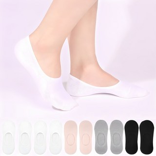 두발로 여성용 안벗겨짐 자물쇠 페이크삭스 10켤레