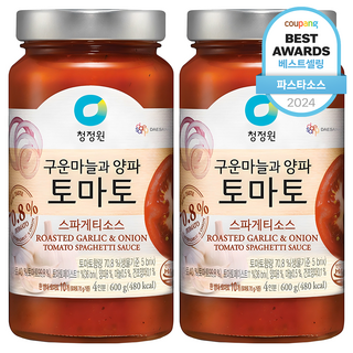 청정원 구운마늘과 양파 토마토 스파게티소스