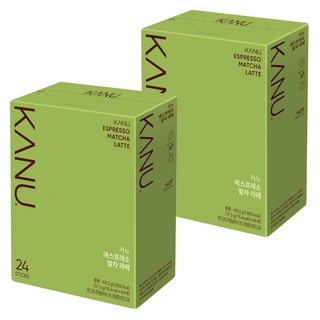 카누 에스프레소 말차 라떼 커피믹스