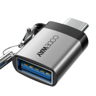 코드웨이 USB A otg 변환젠더 C타입, OTG-A-to-C, 1개