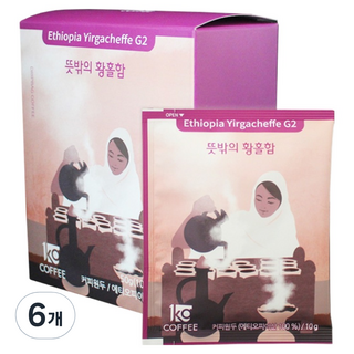 일킬로커피 뜻밖의 황홀함 드립백 커피, 10g, 6개, 5개입