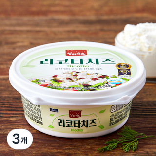 상하치즈 리코타 치즈, 150g, 3개