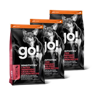 go LID 연어 3개 묶음 사료