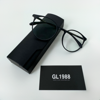 GL1988 안경사가 만든 TR 7g 블루라이트 차단 안경 원형 대표 이미지 - 뿔테 안경 추천