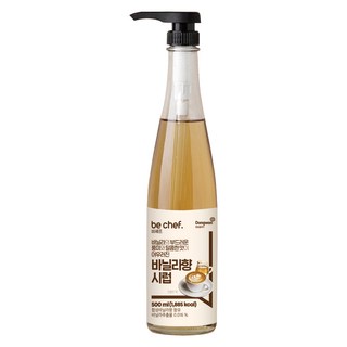 동원홈푸드 비셰프 바닐라 시럽 500ml – 1개 케이크시럽