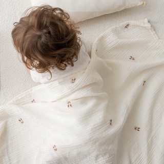 유트러스 모달 거즈 유아 이불 태슬 랜덤발송, 토끼 상세 이미지