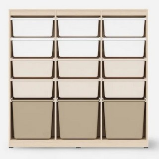 한샘 샘키즈 수납장 1305 브라운 방문설치, 몸통(라이트메이플), 박스(화이트+베이지+브라운), 5단