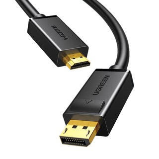 유그린 4K DP to HDMI 케이블, 1개, 1m
