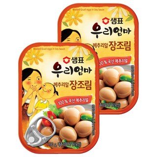 샘표 우리엄마 메추리알 장조림, 130g, 2개