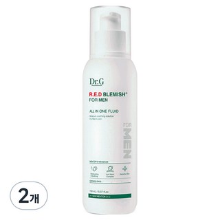 닥터지 레드 블레미쉬 포 맨 올인원 플루이드, 150ml, 2개