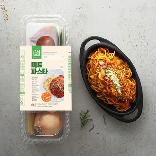 프레시밀 미트파스타 2인분, 590g, 1개