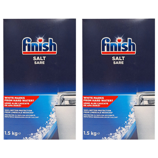 finish 洗碗機專用軟化鹽, 1.5kg, 2盒