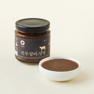 청정원 한우갈비양념, 250g, 1개