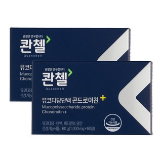 콴첼 뮤코다당단백 콘드로이친 플러스