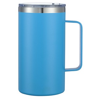워터하마 비비드 텀블러 머그컵 710ml, 블루, 1개