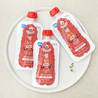 LUKT 킨디 요거트 딸기 바나나, 85g, 1개입, 3개