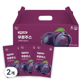 황금이네 푸룬주스 30포, 2.1L, 2개