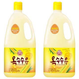 오뚜기 옥수수유, 2개, 1.8L