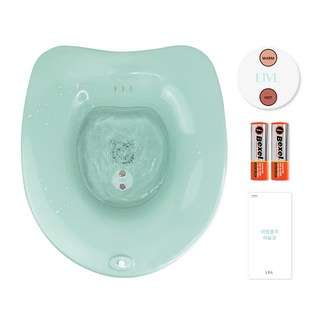 리빙블리 따숩꼬 온도측정 무선 버블 좌욕기 사용 모습