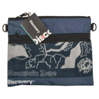 Discovery 極輕機能斜背包 地圖卡其, 尼龍材質, 台灣製造, 地圖藍, 25.5 x 0.5 x 20.5cm