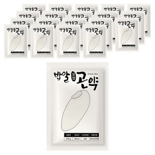 글로델 밥알 모양 곤약, 200g, 20개