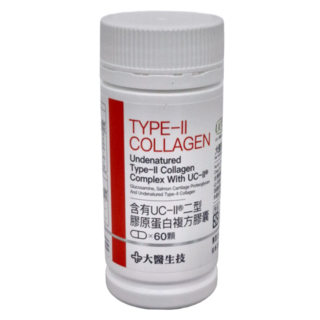 大醫生技 含有UC-II®二型膠原蛋白複方膠囊, 60顆, 36g, 1罐