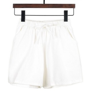 메이첼 여성용 제인 밴딩 컬러 심플 3부 반바지 10613