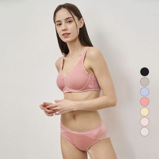 푸마바디웨어 여성용 군살커버 브라 팬티 세트