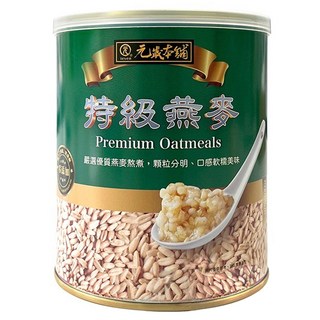 元歲本舖 特級燕麥, 900g±50g, Premium Oatmeals, 1罐