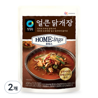 호밍스 얼큰 닭개장, 450g, 2개