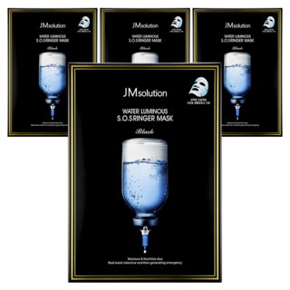 JMsolution 肌司研 水潤光澤急救面膜, 10片, 4盒