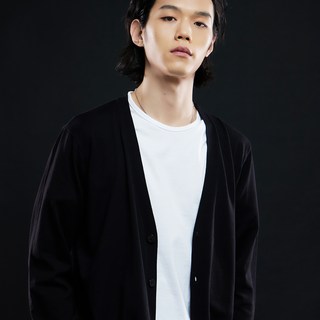 엘엠엔3011 더블 트위스트 니팅 가디건 상품 이미지