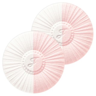 JILLSTUART 美麗雙效光澤定妝粉補充蕊, 02 絲滑粉紅色, 2個