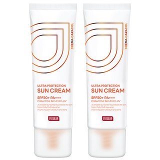자민경 크레마카라콜 울트라 프로텍션 썬크림 SPF50+ PA+++, 50ml, 2개