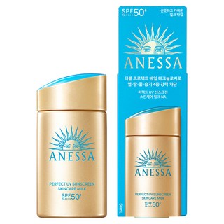 아넷사 퍼펙트 UV 선스크린 스킨케어 밀크 A SPF50+ PA++++, 60ml, 1개 anessa선스프레이 아넷사 퍼펙트 UV 선스크린 스킨케어 밀크 A SPF50+ PA++++, 60ml, 1개 anessa선스프레이