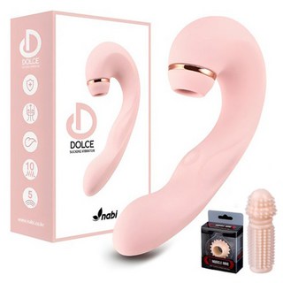 주식회사나비 돌체 바이브레이터 + 머슬링 썬 + 와일드핑거 세트, SKIN, 1세트 대표 이미지 - 딜도 추천