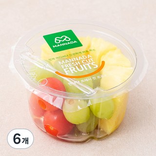 만나 프레시 믹스 파인 포도 방울, 250g, 1개입, 6개