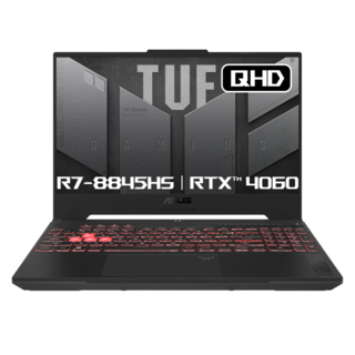 에이수스 2024 TUF 게이밍 A15 라이젠7 라이젠 8000 시리즈 지포스 RTX 4060, Mecha Grey, 1TB, 32GB, Free DOS, FA507UV-HQ095